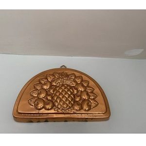 ~ Large Pineapple Jello Molds ~ Cake Pans ~ Wall Hangers ~ Metal